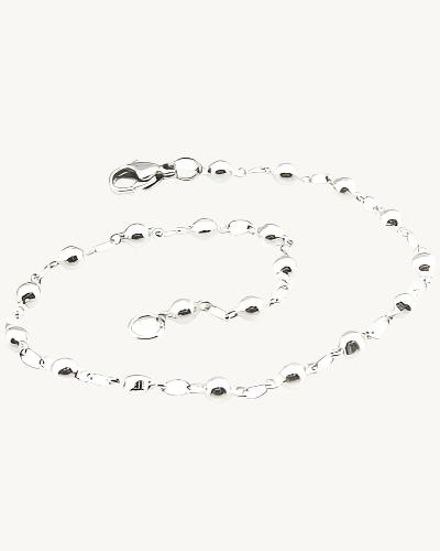 AVELI Thin Stainless Steel Ball Link Bracelet